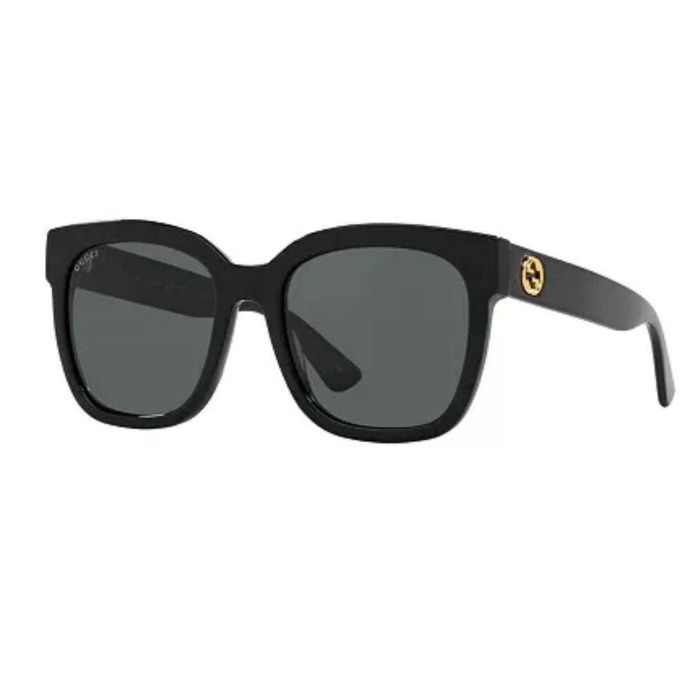 Gucci Women's Sunglasses Gg0034sn Black Like New Msrp $435